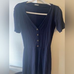 Gently used Reformation Short sleeved Midi Dress